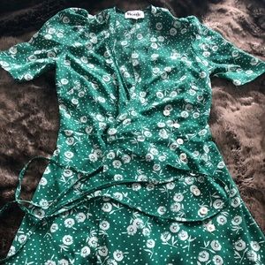 Rouje Short Wrap Dress